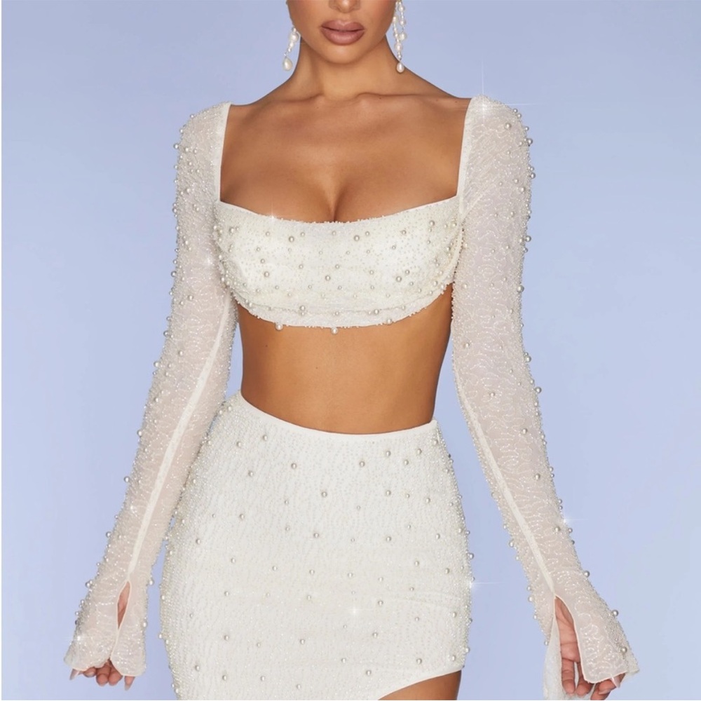 Oh Polly pearl two piece set